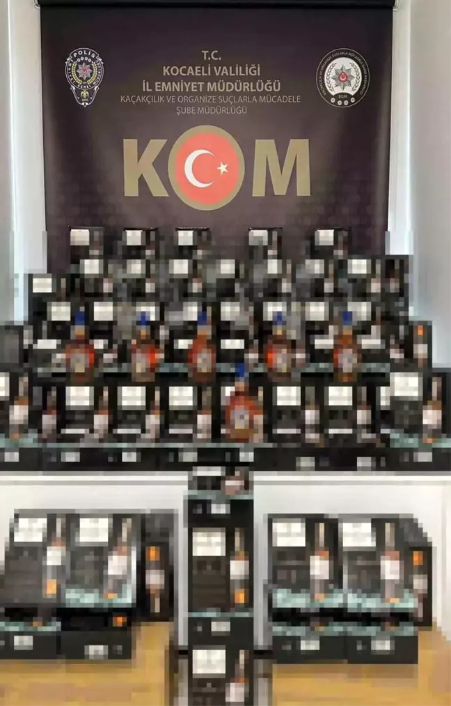 Kocaeli'de 316 Litre Sahte İçki Ele Geçirildi