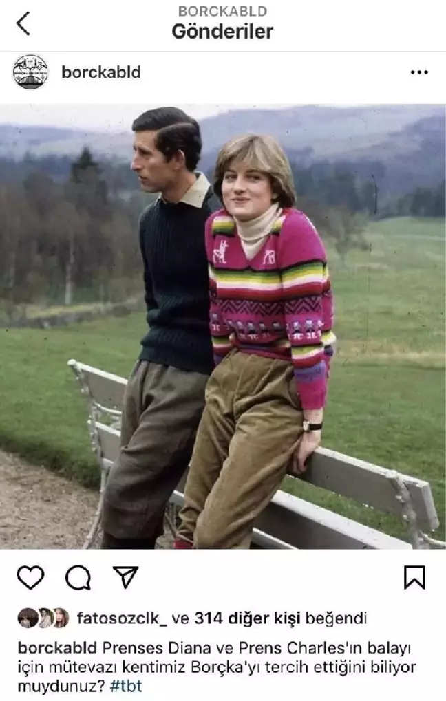 'Prenses Diana ve Prens Charles balayını Borçka'da geçirmiş' paylaşımı ilgi çekti