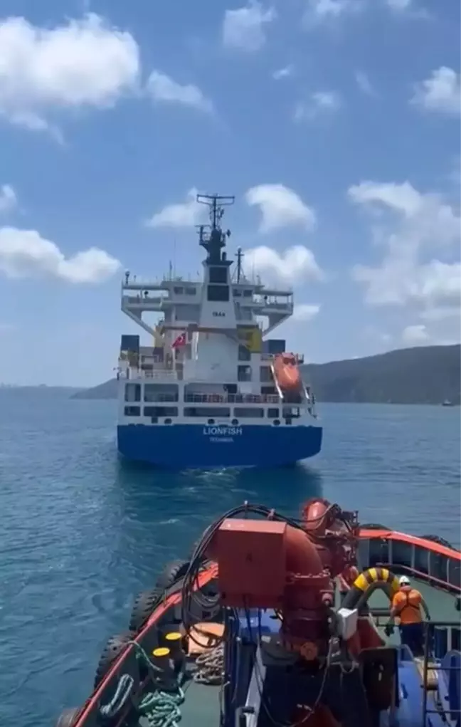 İstanbul Boğazı'nda Gemi Trafiği Çift Yönlü Askıya Alındı