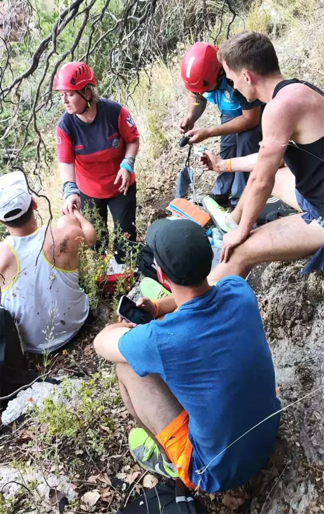 Marmaris'te kaybolan 3 Rus turist kurtarıldı