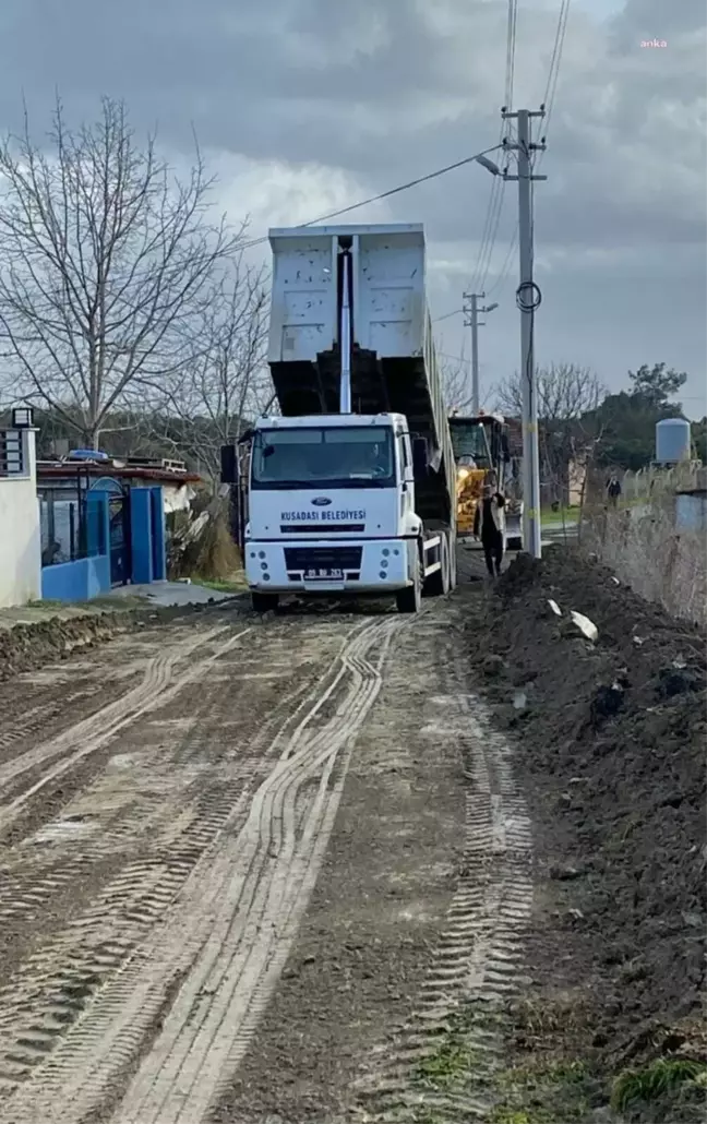 Kuşadası Belediyesi Alt ve Üstyapı Çalışmalarına Devam Ediyor