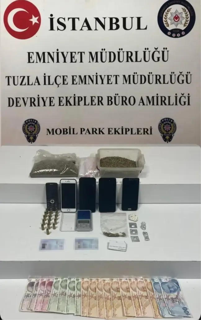 Pendik'teki uyuşturucu operasyonunda 2 kişi yakalandı
