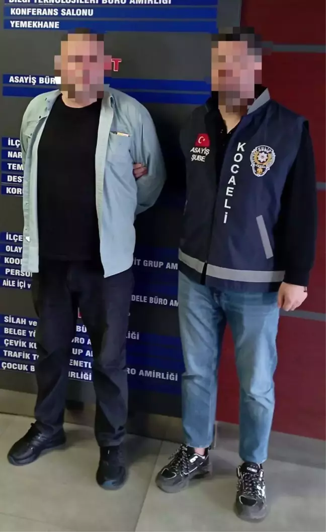 Dolandırıcılık Suçundan Hapis Cezası Bulunan Şahıs Kocaeli'de Yakalandı