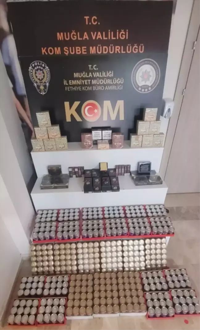 Muğla'da Kaçakçılıkla Mücadele Operasyonu: 7 Tutuklama