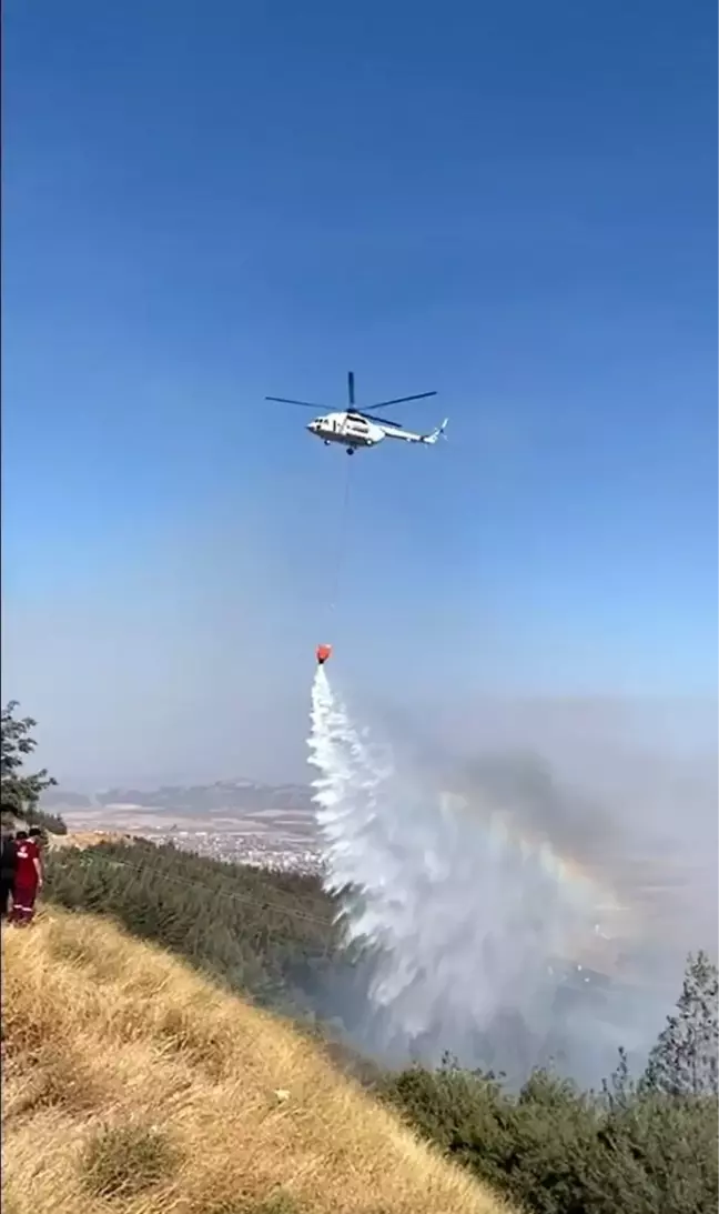 Gaziantep'te Orman Yangını Kontrol Altına Alındı