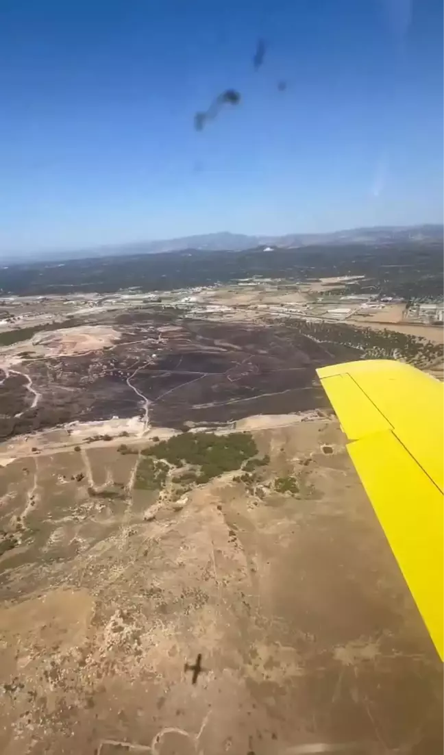 Ayvalık'ta çıkan çöp yangını kontrol altına alındı