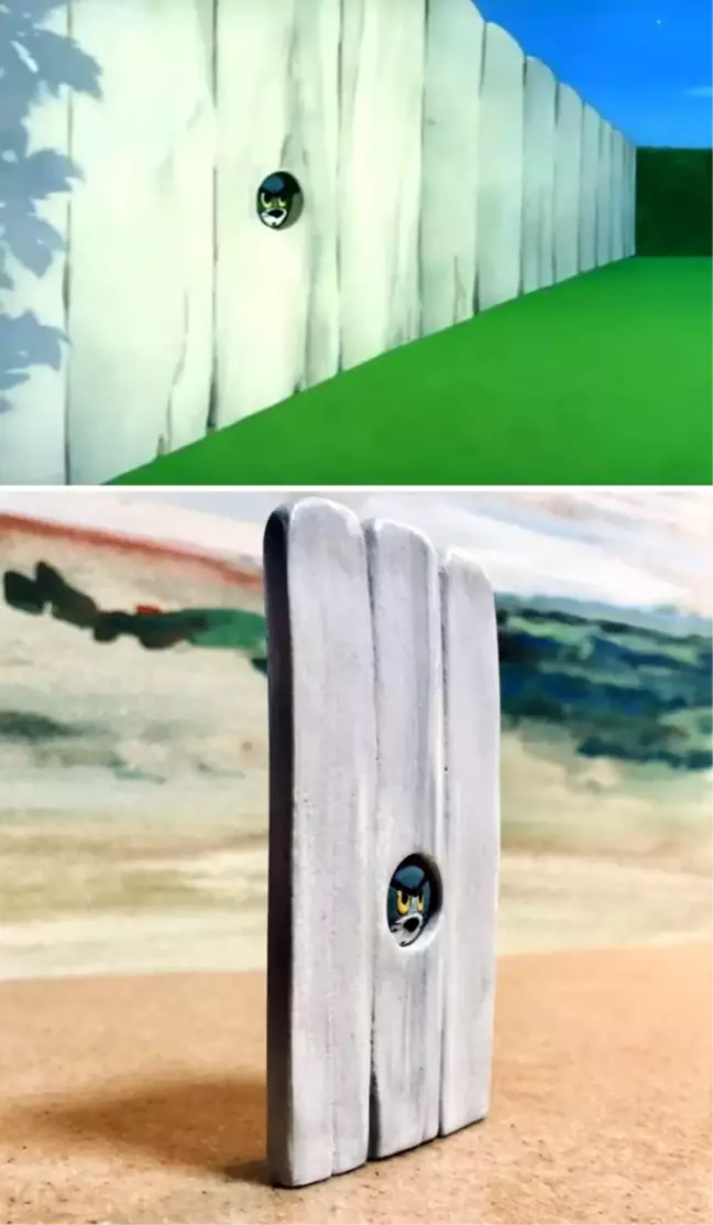 Bu Komik Tom ve Jerry Heykelleri Hem Sizi Çocukluğunuza Götürecek Hem de Şaşırtacak