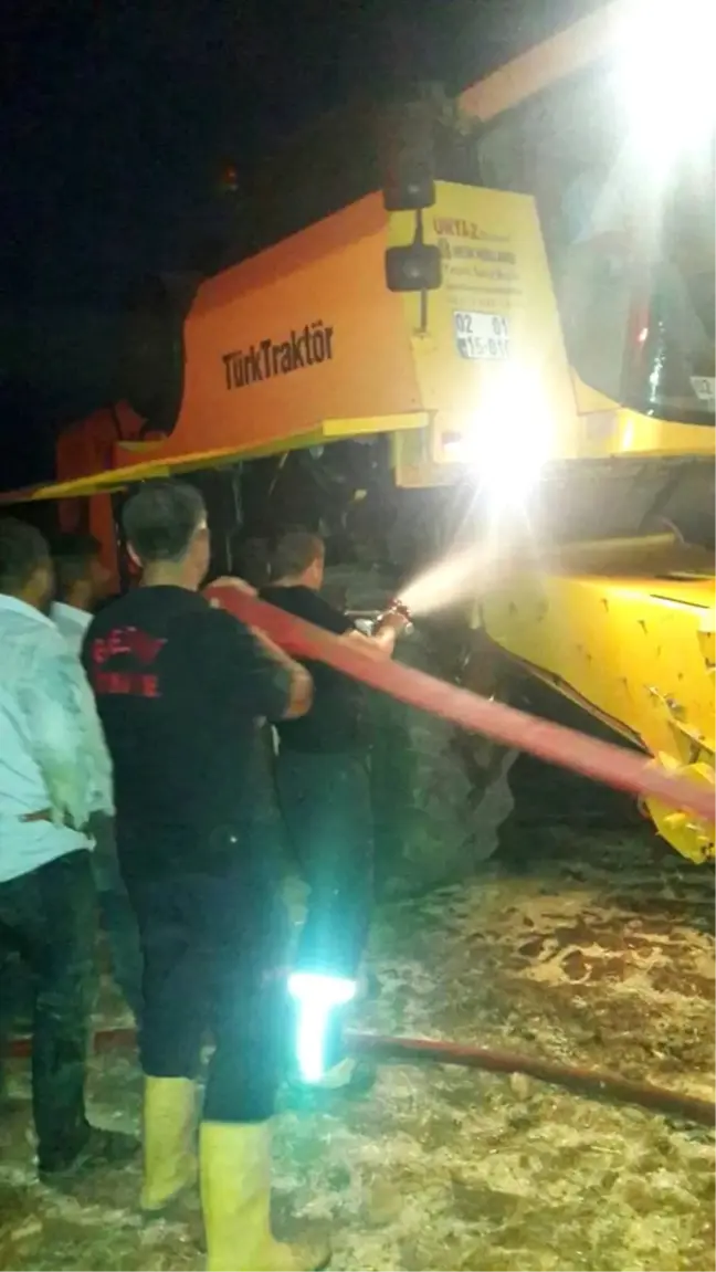 Alev Alan Biçerdöver İtfaiye Ekiplerince Söndürüldü