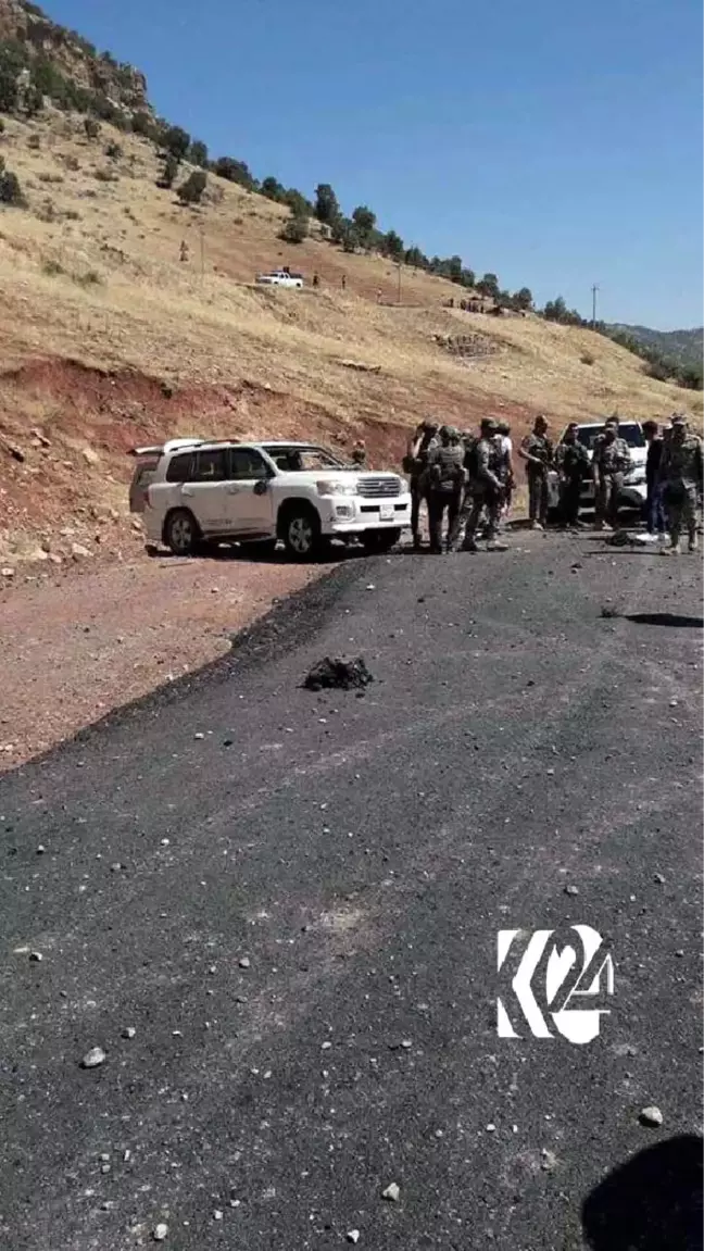 Irak'ta Türk Askerinin Geçişi Sırasında Patlama: 2 Yaralı