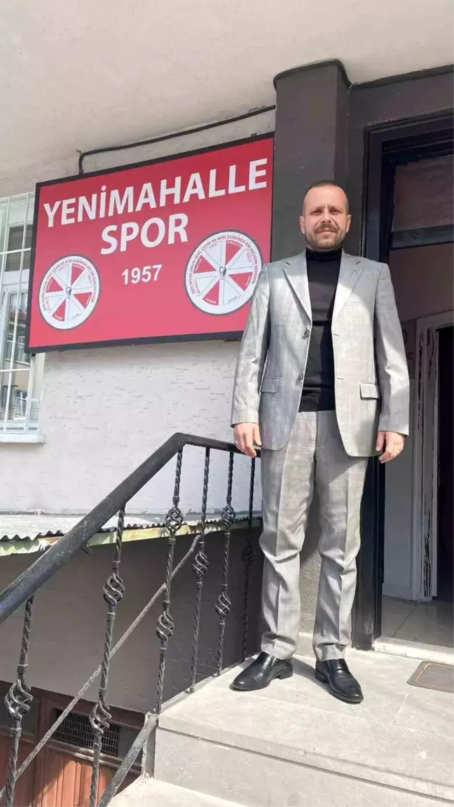 Yeni Mahallespor Kulübü'nde Yeni Başkan Alptekin Coşkun