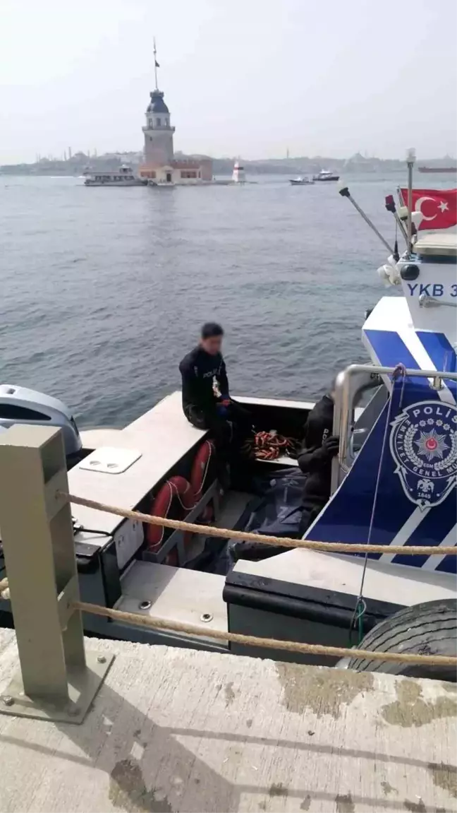 Üsküdar'da yüzmek için denize giren şahsın cesedine ulaşıldı