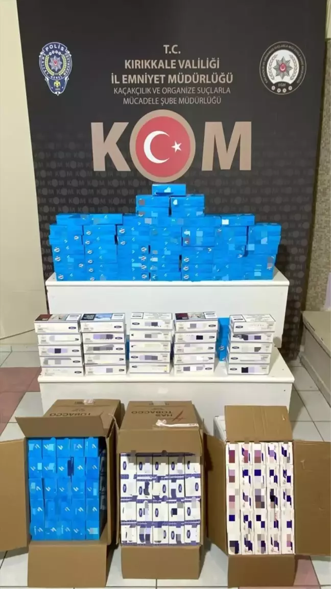 Kırıkkale'de 50 Bin Boş Makaron Ele Geçirildi