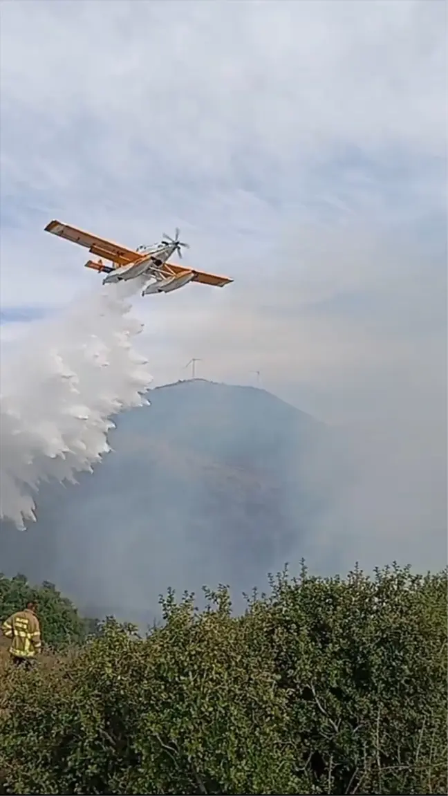 Erdek'te Yangın Kontrol Altına Alındı