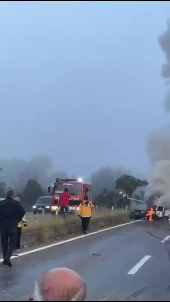 Çaycuma'da trafik kazası: 1 ölü, 1 yaralı