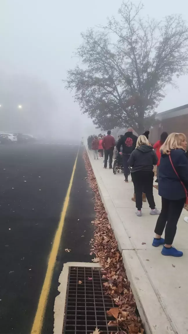 Michigan'da Oy Verme Noktası Gaz Kaçağı Nedeniyle Kapatıldı