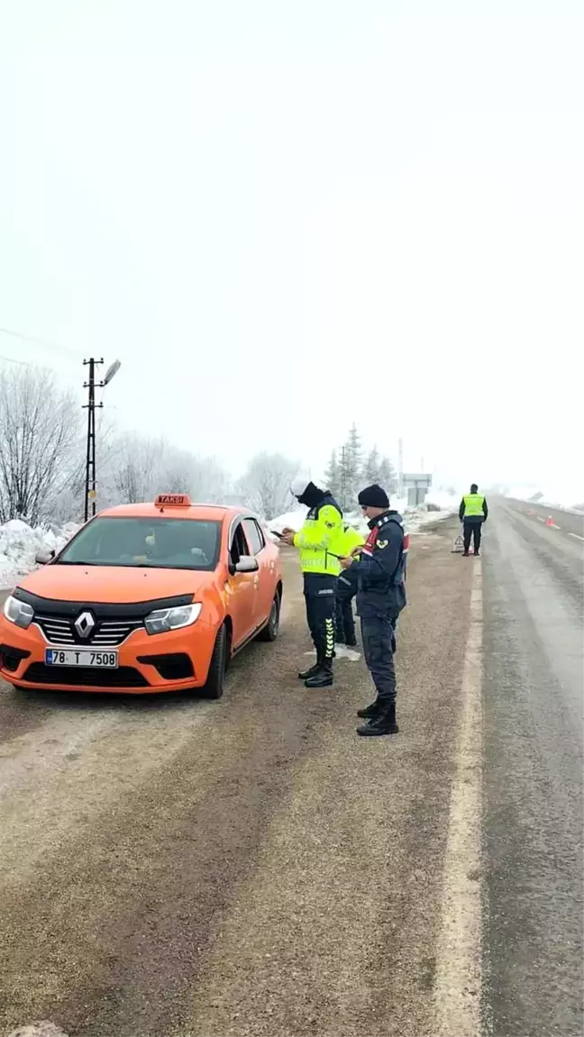 Kış Lastiği Denetimleri Eflani'de Yapıldı