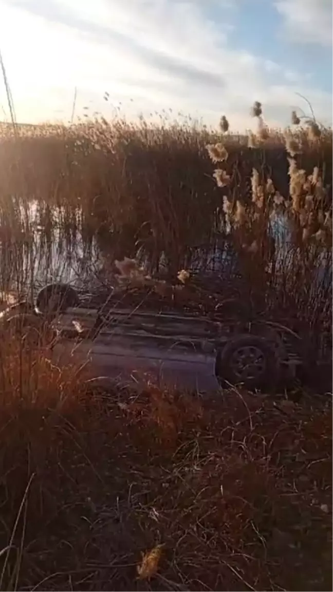 Birecik'te Nişanlı Çift Fırat Nehri'ne Düşen Otomobilden Kurtuldu