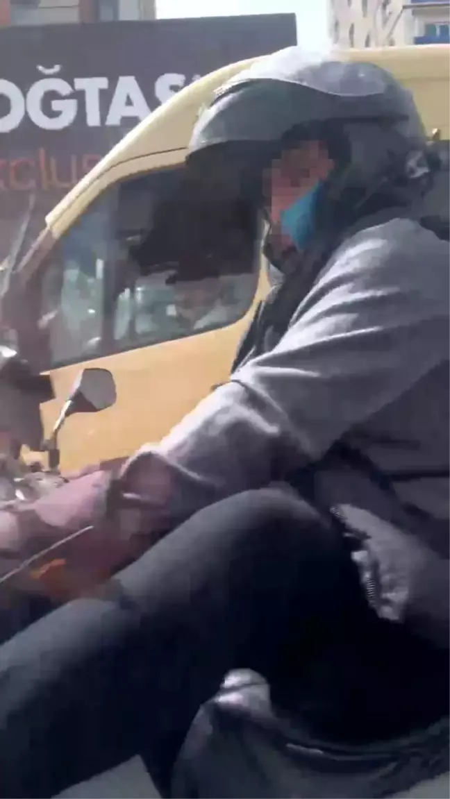 Esenyurt'ta Motosikletli Magandadan Saldırı