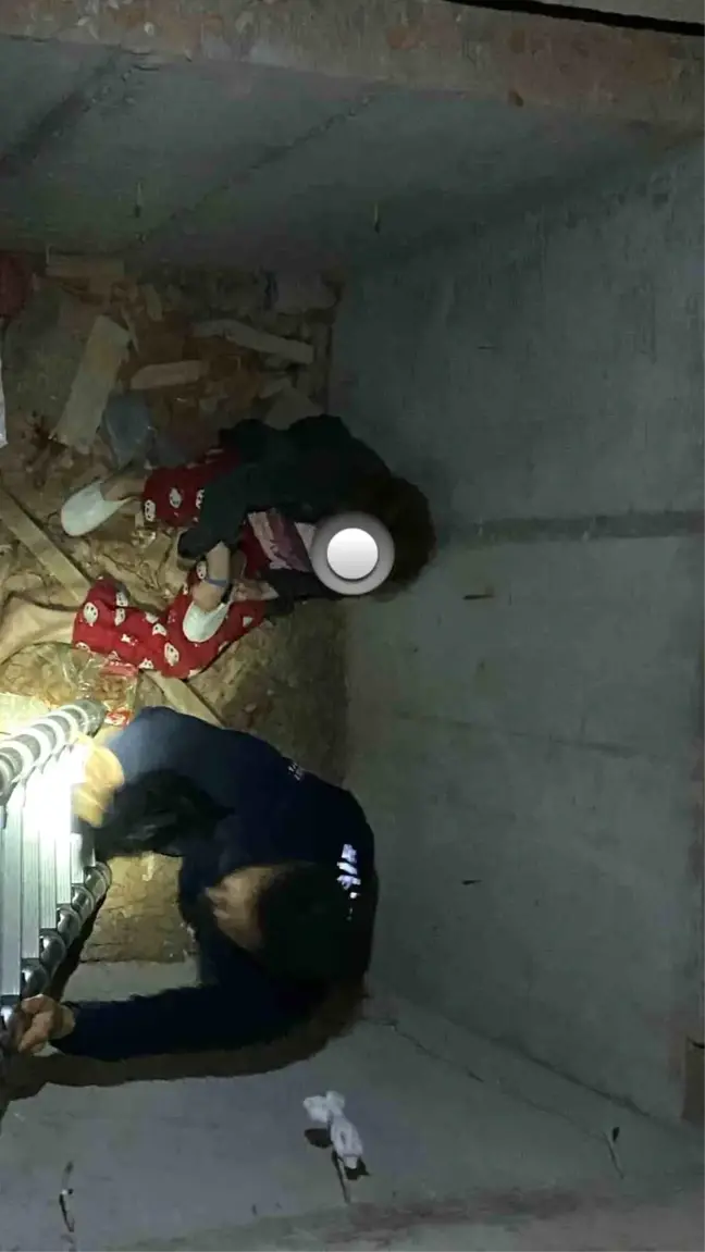 Balıkesir'de asansör boşluğuna düşen kadın kurtarıldı