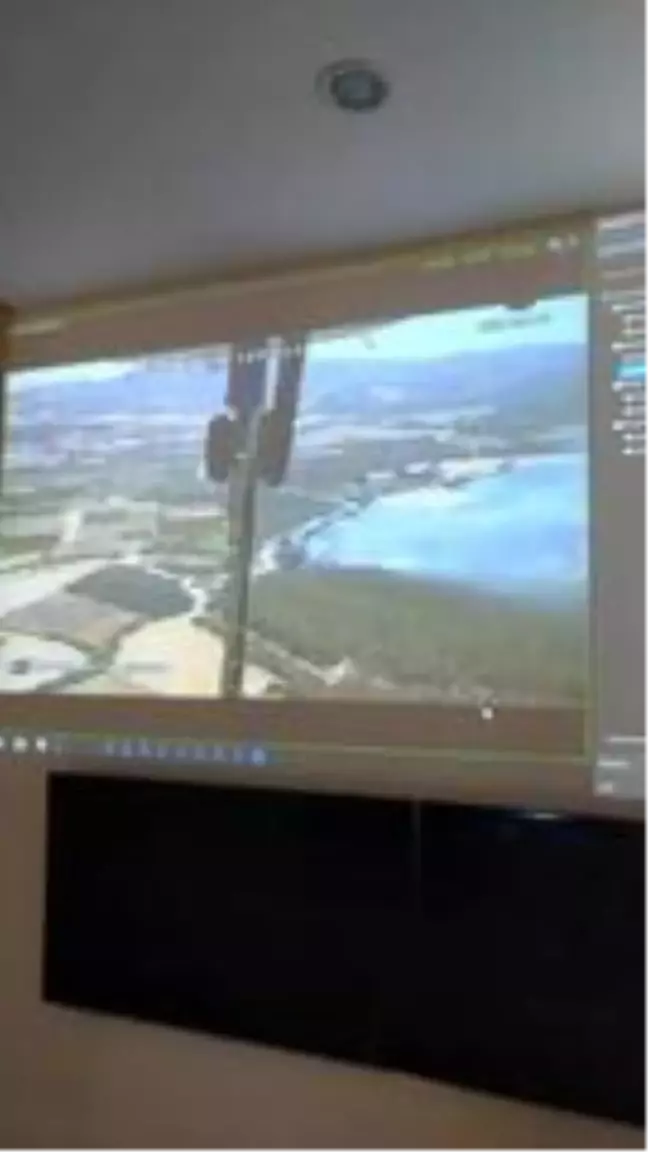 Çanakkale'de tarım arazinde korkutan yangın