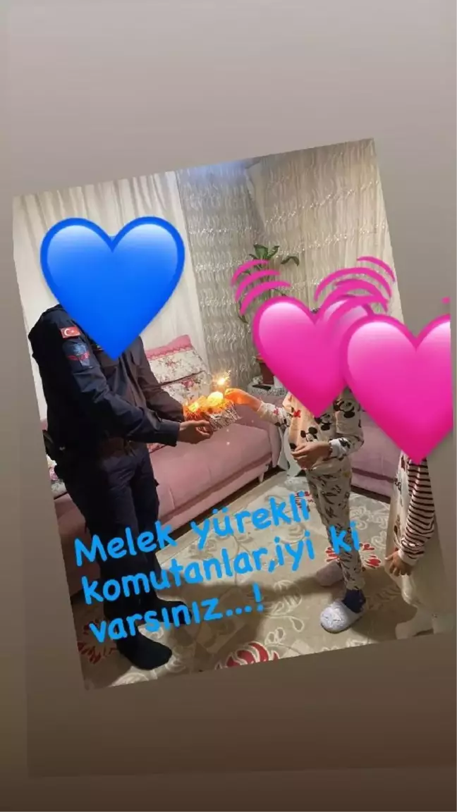 Son dakika! Melek İpek'in kızına, jandarmadan doğum günü sürprizi