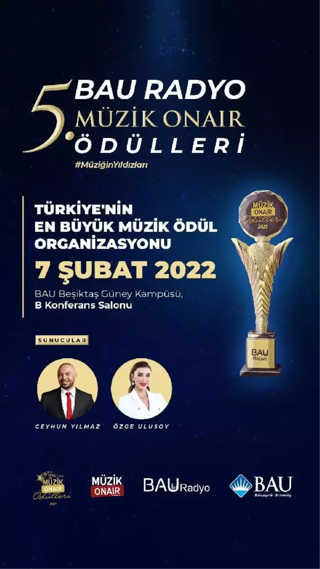 MüzikOnair ödülleri sahiplerini buluyor