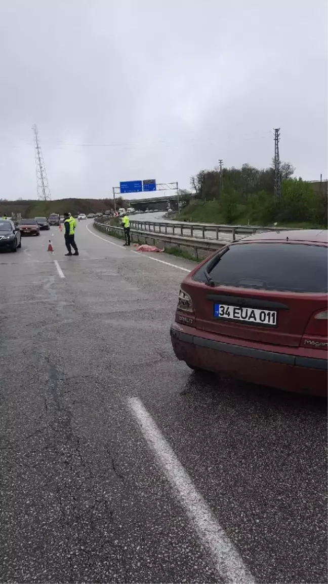 Bariyerlere çarpıp savrulan otomobilden kapıyı açıp düşünce öldü