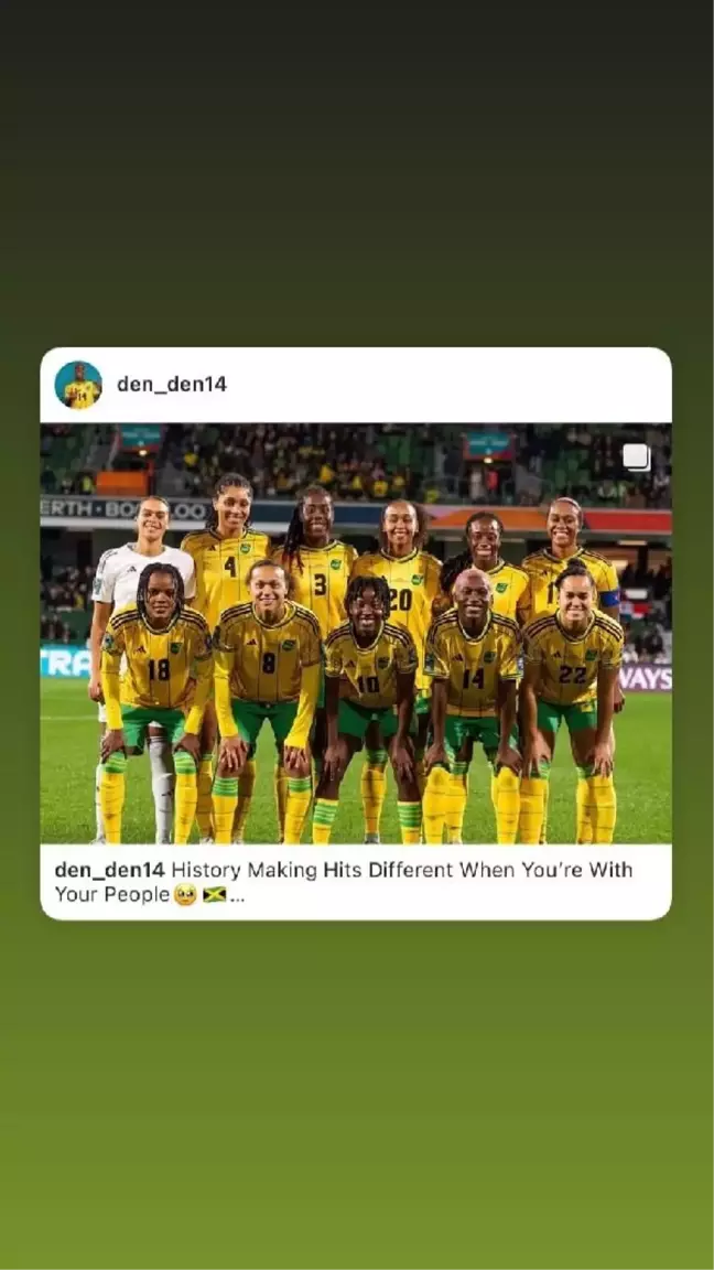 Jamaika Kadın Milli Futbol Takımı Namağlup Yoluna Devam Ediyor