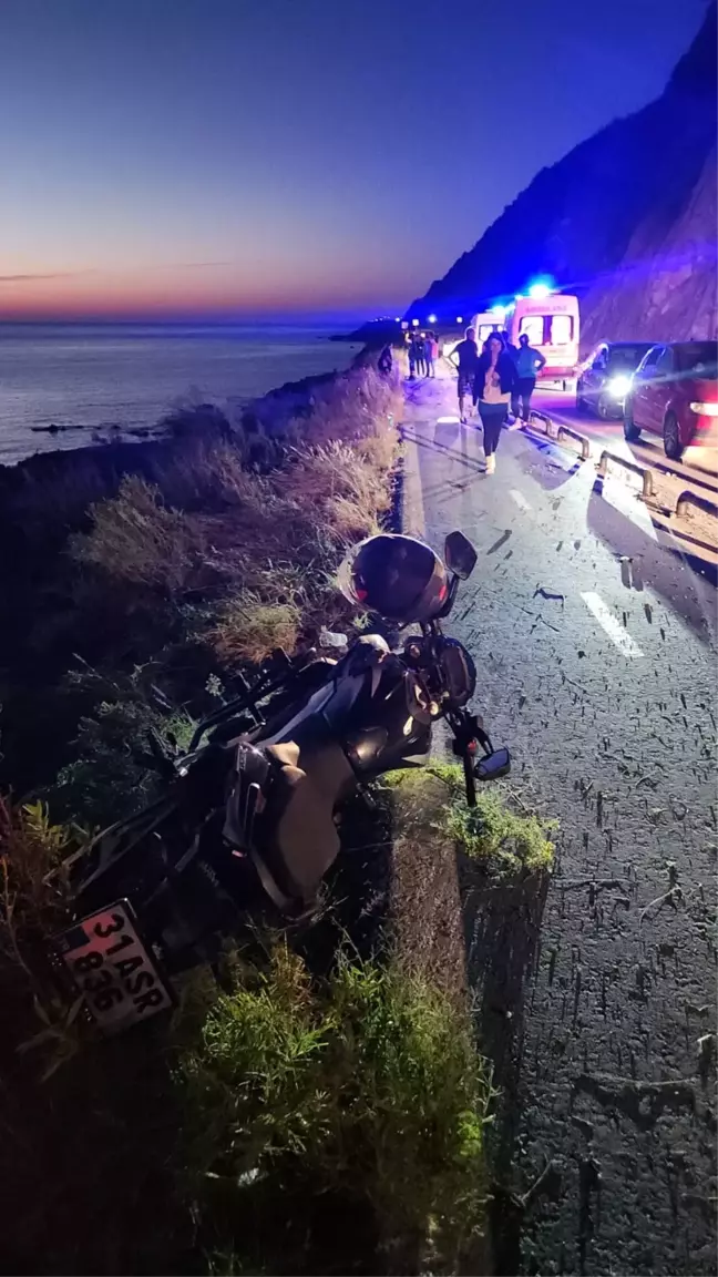 Hatay'da Motosiklet Kazası: Bir Yolcu Hayatını Kaybetti