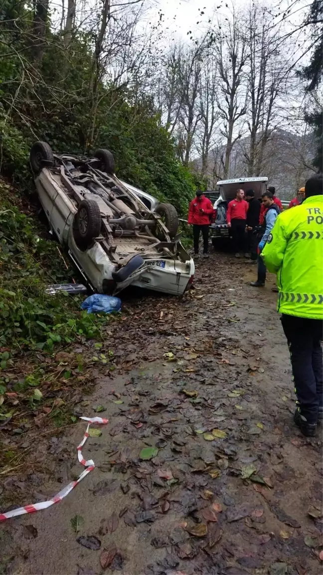 Rize'de Trafik Kazası: Bir Kişi Hayatını Kaybetti