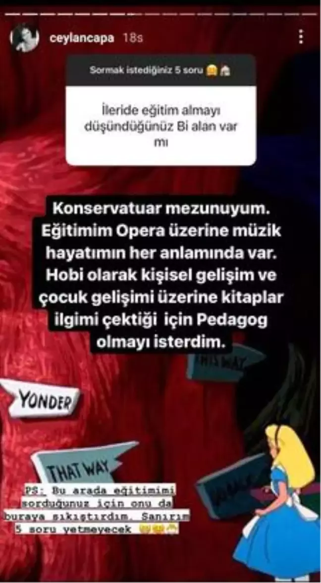 Ceylan Çapa içinde kalan ukdeyi ilk kez açıkladı
