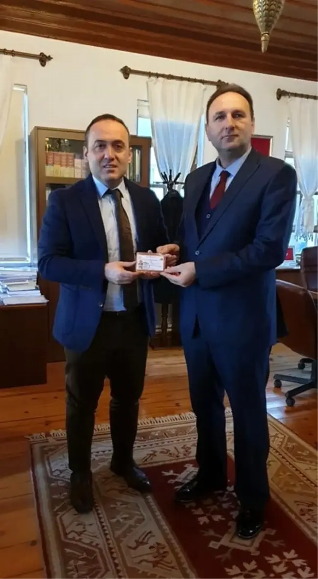 Kaymakam Sözer'e sportif lisans