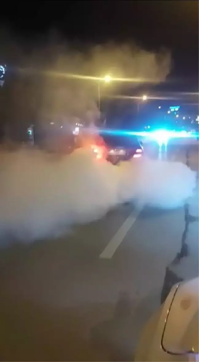 Kadıköy'de drift atan sürücüye 20 bin lira ceza