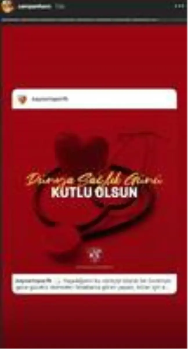 Campanharo, sağlık çalışanlarının Dünya Sağlık Günü'nü kutladı