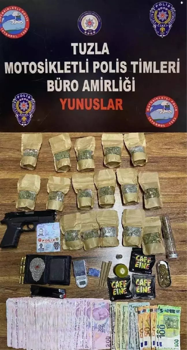 Tuzla'da Uyuşturucu ve Sahte Polis Operasyonu