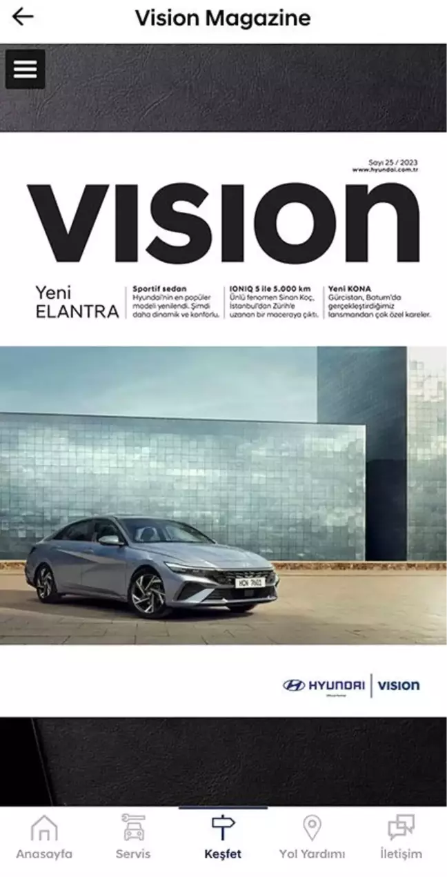 Hyundai Assan'dan mobil uygulama: myHyundai Türkiye