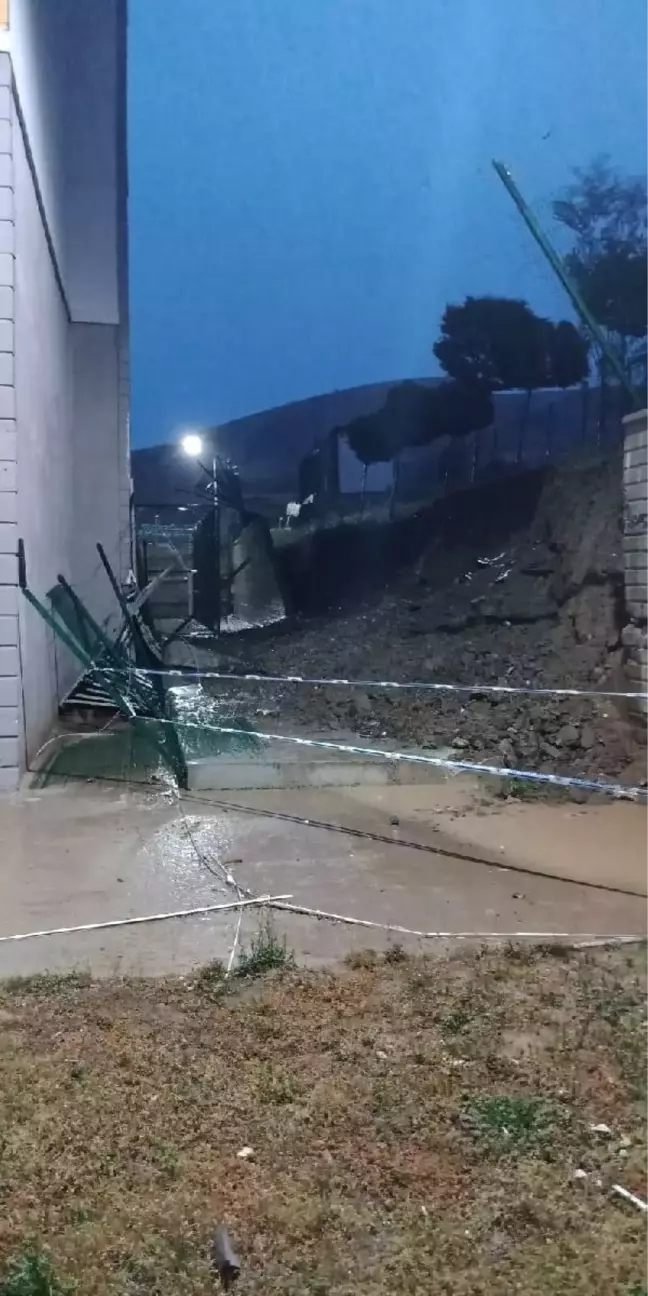 Kırıkkale'de sağanak sele neden oldu