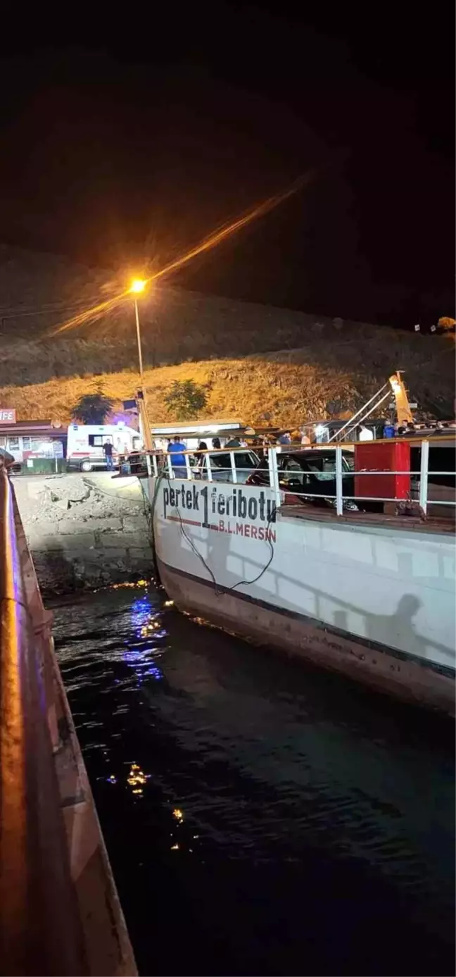 Elazığ ile Tunceli arasında feribotta bıçaklı kavga: 1 yaralı