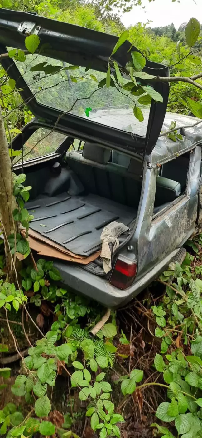 Giresun'da otomobil devrildi: 1 ölü, 1 yaralı