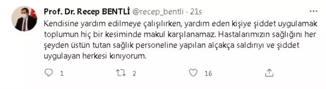 Malatya'da sağlık çalışanlarına saldıran şahıs tutuklandı