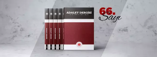 Adalet Dergisinin 66. Sayısı
