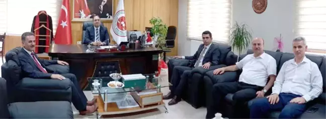 Başkan Yılmaz'dan Başsavcı Ülger'e Ziyaret