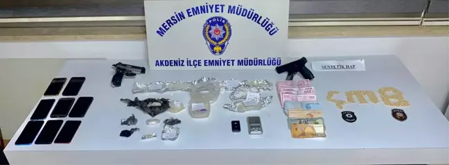 Mersin'de Suç Operasyonu: 164 Gözaltı, 30 Tutuklama