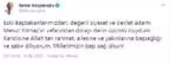 Kılıçdaroğlu'ndan Mesut Yılmaz için başsağlığı mesajı