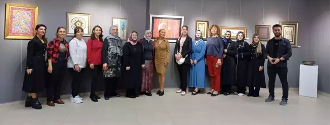 KBÜ Safranbolu Fethi Toker Güzel Sanatlar ve Tasarım Fakültesi'nde Şehirler Arası Karma Sergi Açıldı