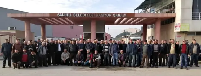 Salihli'de kamyoncu esnafı dertlerini anlattı