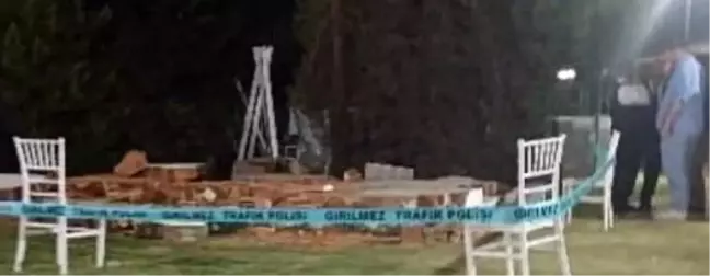İzmir'de düğün salonunda duvar yıkıldı: 1 çocuk hayatını kaybetti