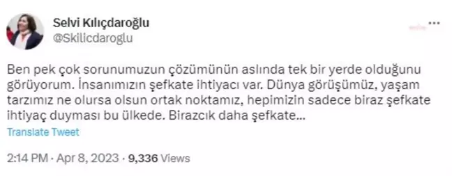 Selvi Kılıçdaroğlu: