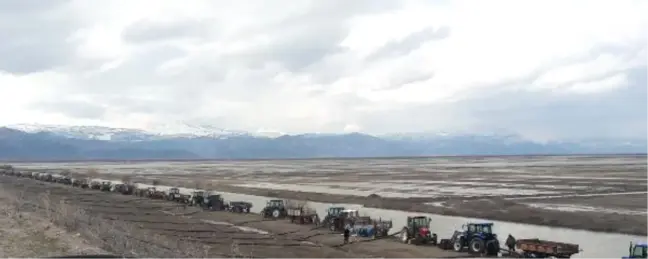 Seydişehir'de Ekili Araziler Sular Altında Kaldı