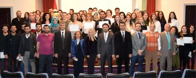 Esogü'de Girişimcilik Eğitimi Alan Öğrencilere Kosgeb Sertifikaları Verildi